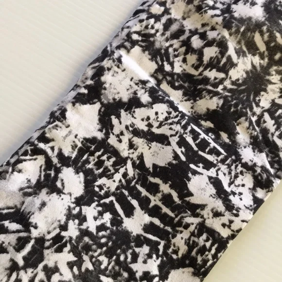 KOOKAI womens 38 high rise skinny stretch jeans black grey white zip front - Picture 16 of 16